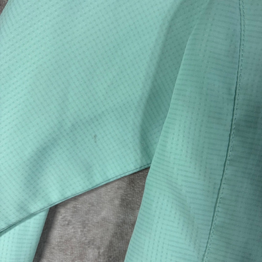 10 000 Ft Above Sea Level Shirt Mens Large Green Button Up Outdoor Fishing View 6